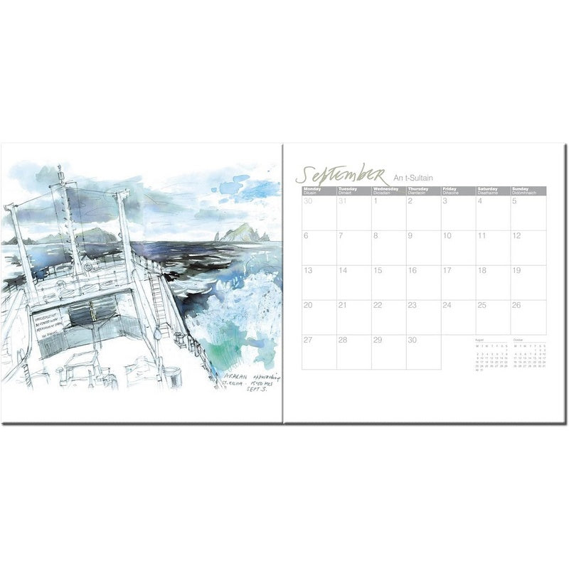 Hebridean Calendar 2027 by Mairi Hedderwick inside 2