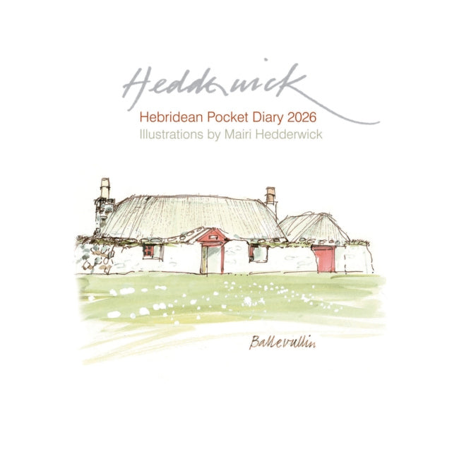 Hebridean Pocket Diary 2026 front