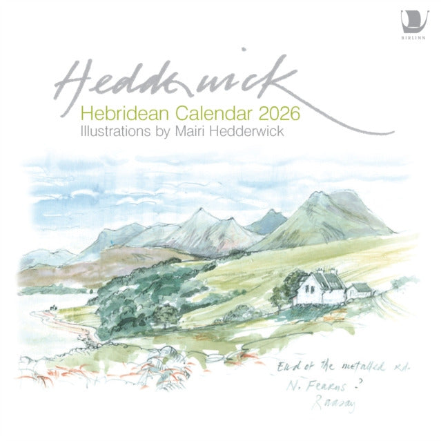 Hebridean Wall Calendar 2026 front