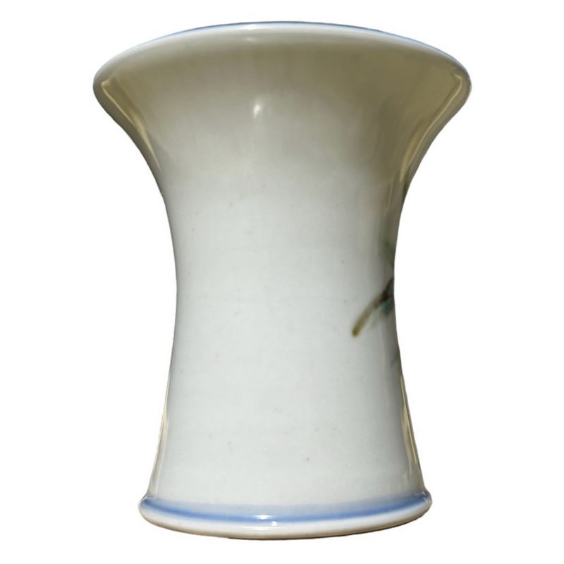 Highland Stoneware Thistle Cylinder Vase Extra Small 0851TH back