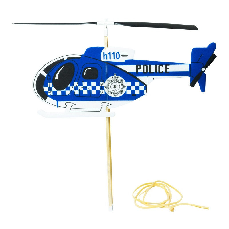 House Of Marbles Flying Helicopter Kit 212974 Police