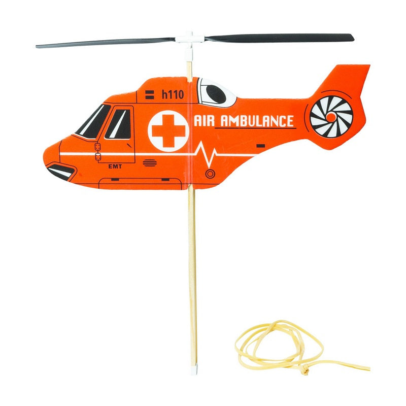 House Of Marbles Flying Helicopter Kit 212974 Air Ambulance