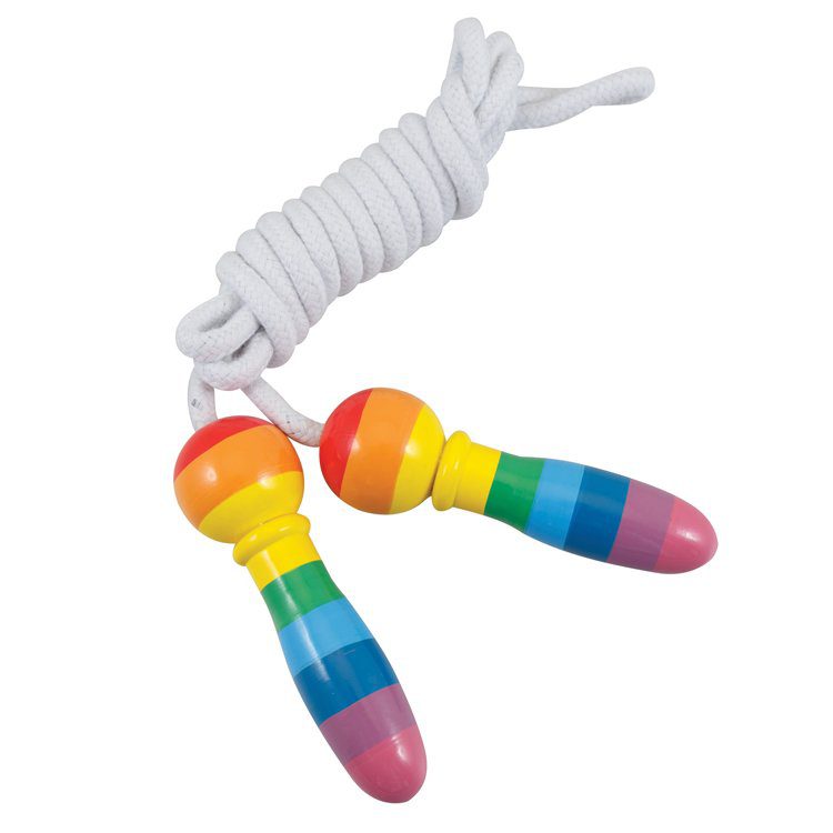 House Of Marbles Rainbow Skipping Rope 213055 main