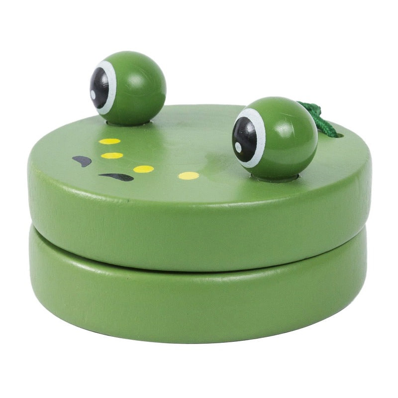 House Of Marbles Wooden Animal Clacker 220102 Frog closed