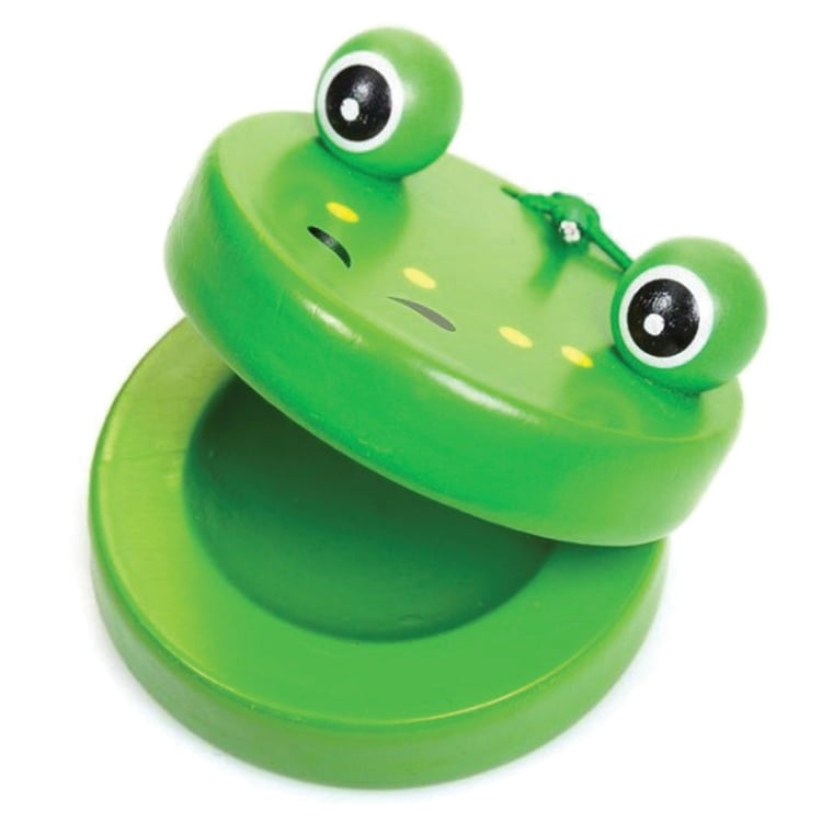 House Of Marbles Wooden Animal Clacker 220102 Frog main
