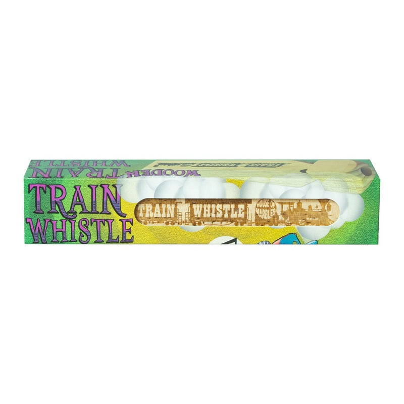 House Of Marbles Wooden Train Whistle 220260 boxed