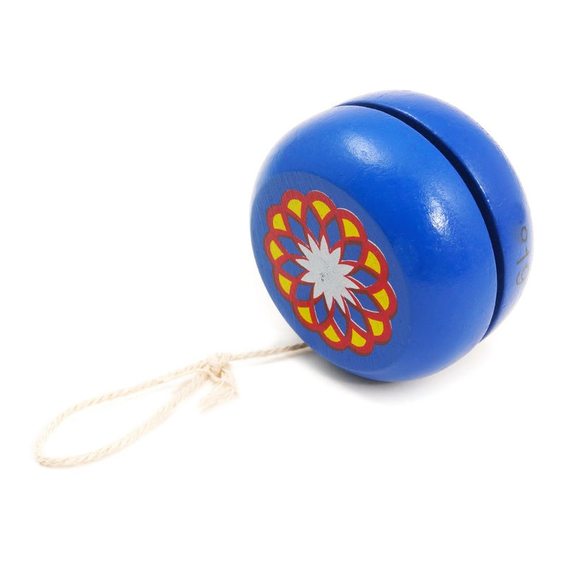 House Of Marbles Wooden Yo Yo 230100 blue