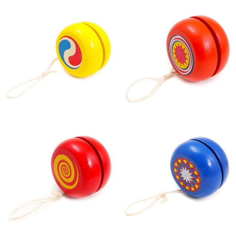 House Of Marbles Wooden Yo Yo 230100 colour selection
