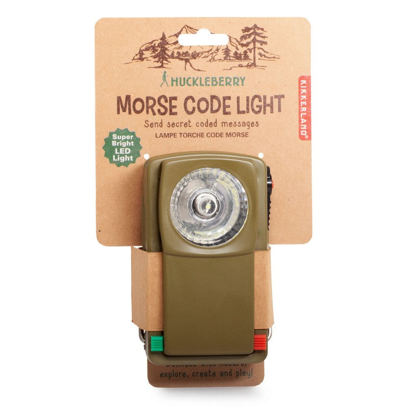 Huckleberry Morse Code Light HB1-EU package