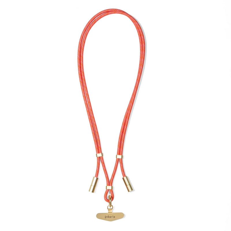 Inkerie Charge & Carry Phone Lanyard Pink INK37 main