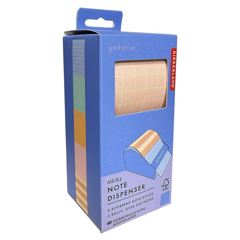 Inkerie Sticky Note Dispenser INK18-F box side