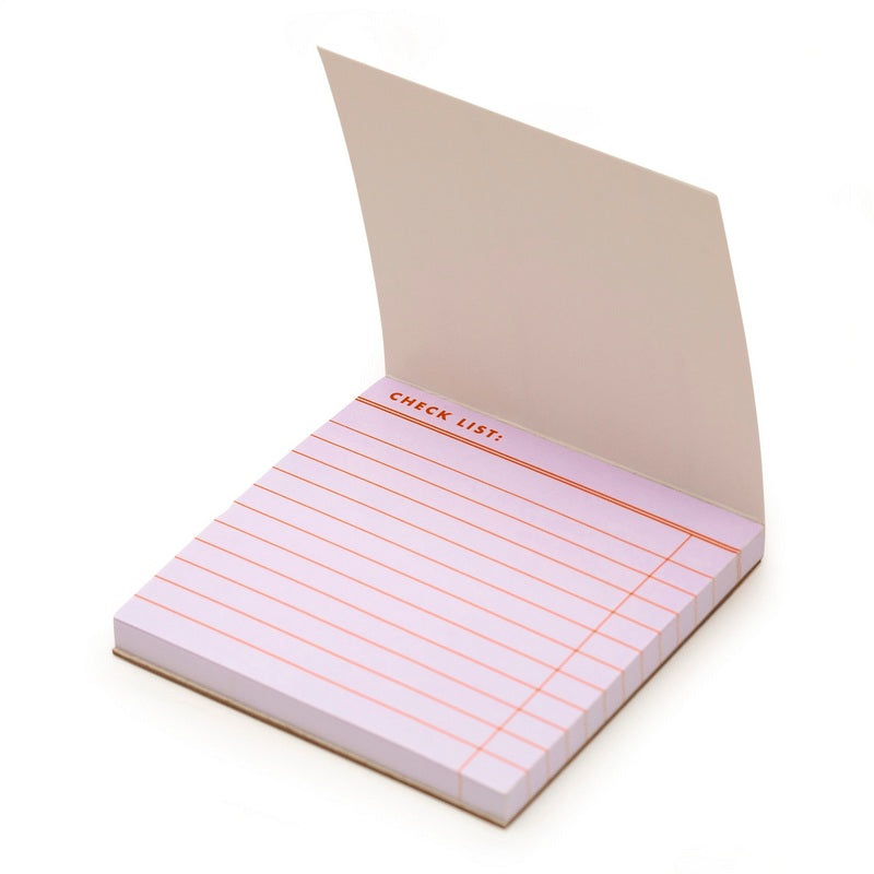Inkerie Sticky Note Memo Pads Pack of 3 INK19-F Check List