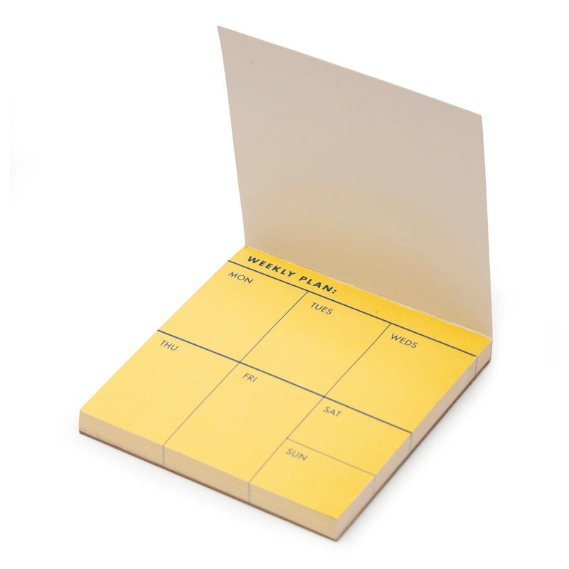 Inkerie Sticky Note Memo Pads Pack of 3 INK19-F Weekly Plan