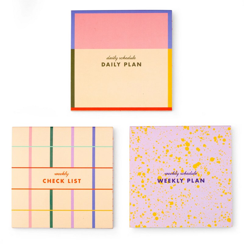 Inkerie Sticky Note Memo Pads Pack of 3 INK19-F main