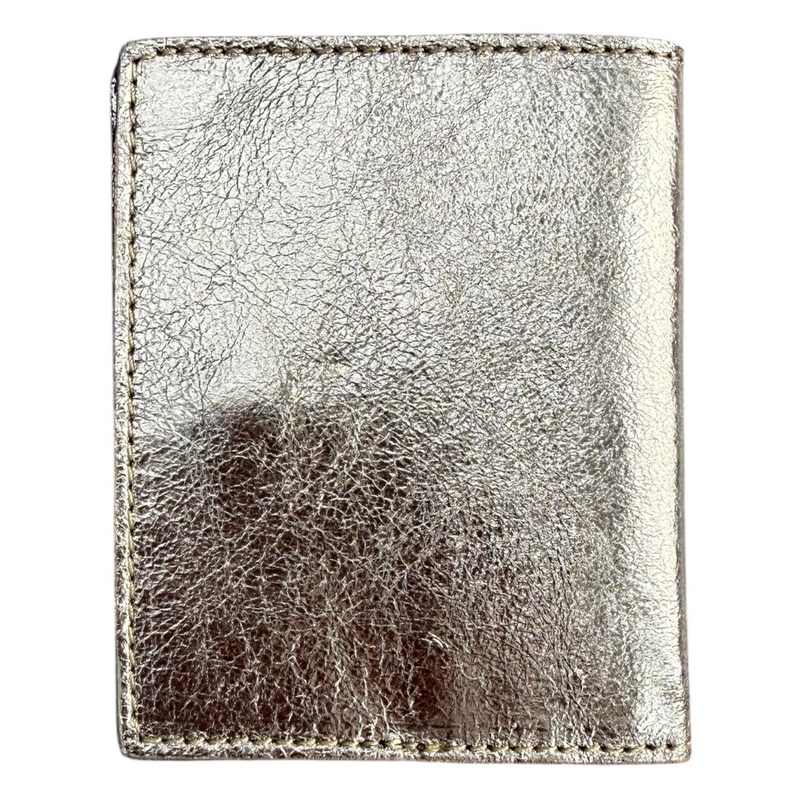 Italian Leather Card Case Bronze rear
