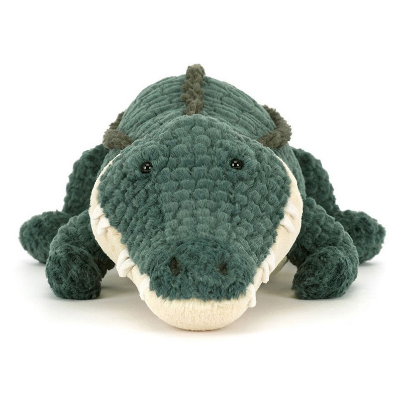 Jellycat Soft Toys Allexi Alligator ALL2GAT front