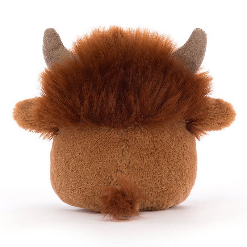 Jellycat Soft Toys Amuseabean Highland Cow AD3HCN back
