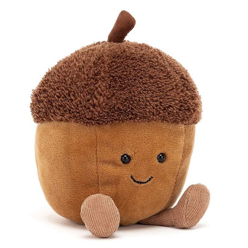 Jellycat Soft Toys Amuseable Acorn A6ACN front