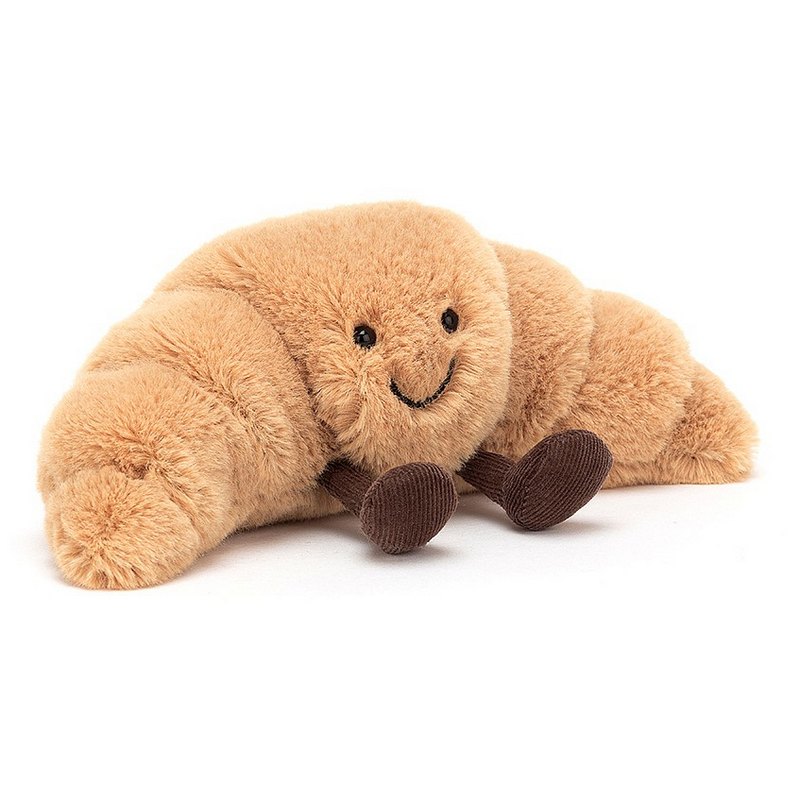 Jellycat Soft Toys Amuseable Croissant Small A6CNN front