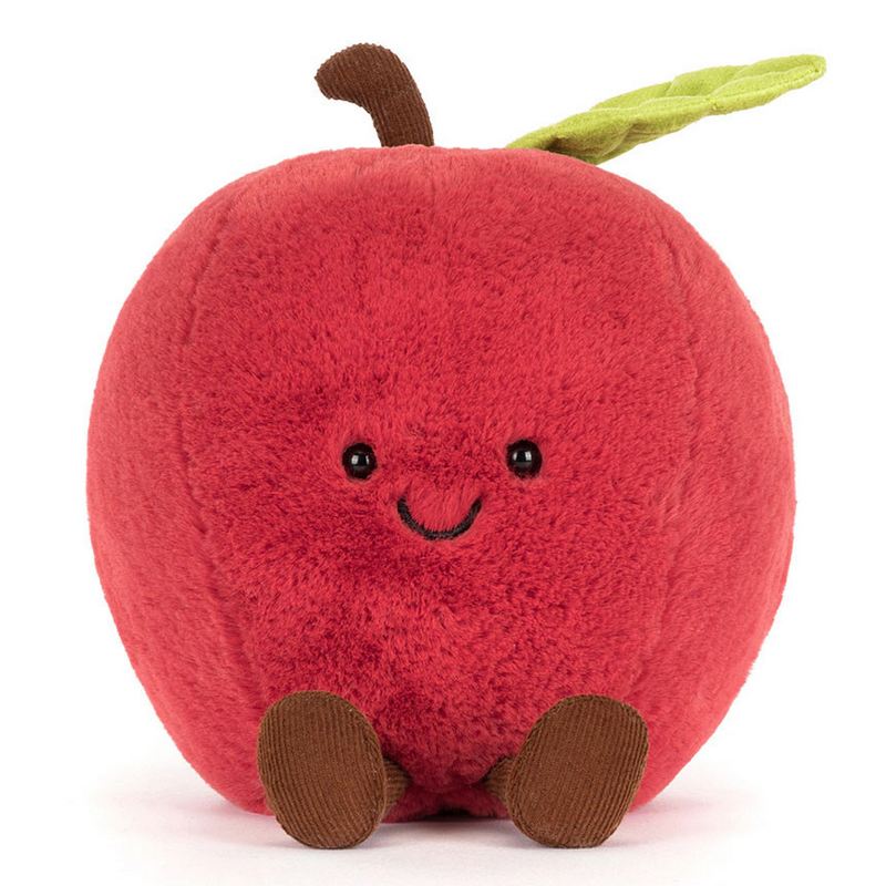 Jellycat Soft Toys Amuseables Apple A4APL front