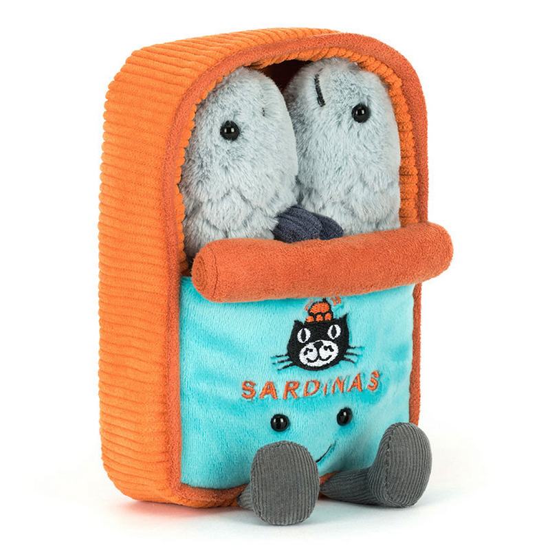 Jellycat Soft Toys Amuseables Sardine Tin A4SDT main