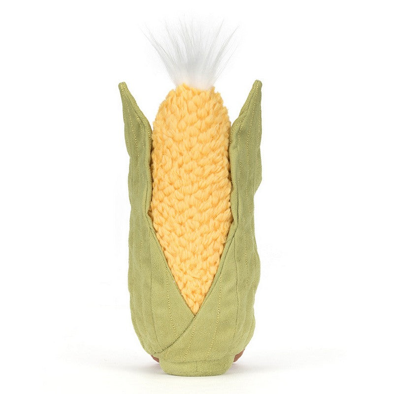 Jellycat Soft Toys Amuseables Sweetcorn A4SWEE rear