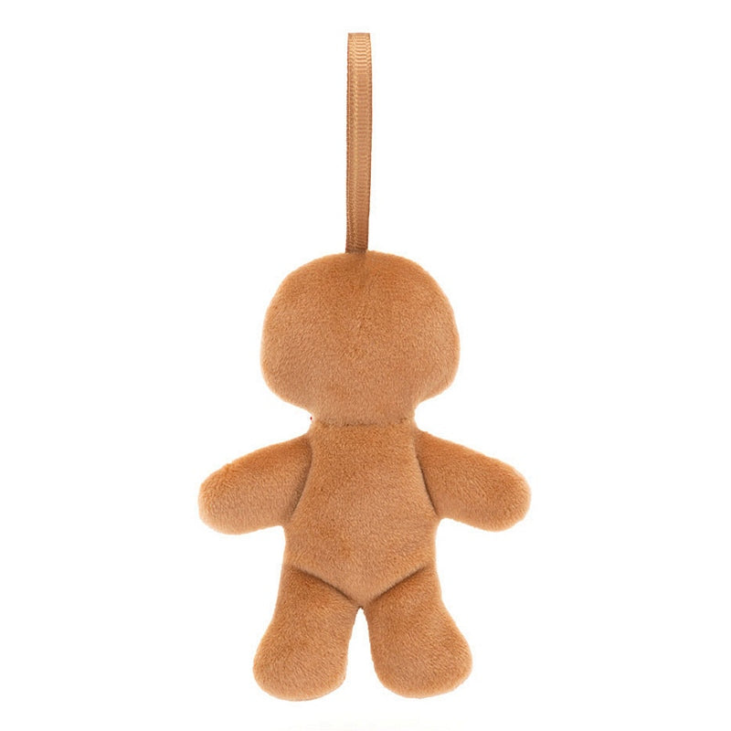 Jellycat Soft Toys Festive Folly Gingerbread Fred FFH6GM rear