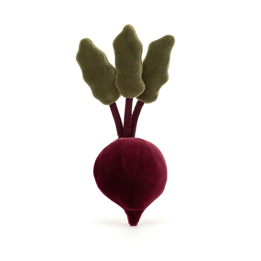Jellycat Soft Toys Vivacious Vegetable Beetroot VV6BEET back