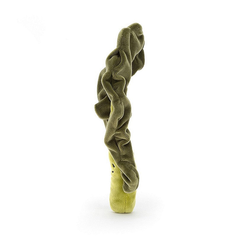 Jellycat Soft Toys Vivacious Vegetable Kale Leaf VV6KL side
