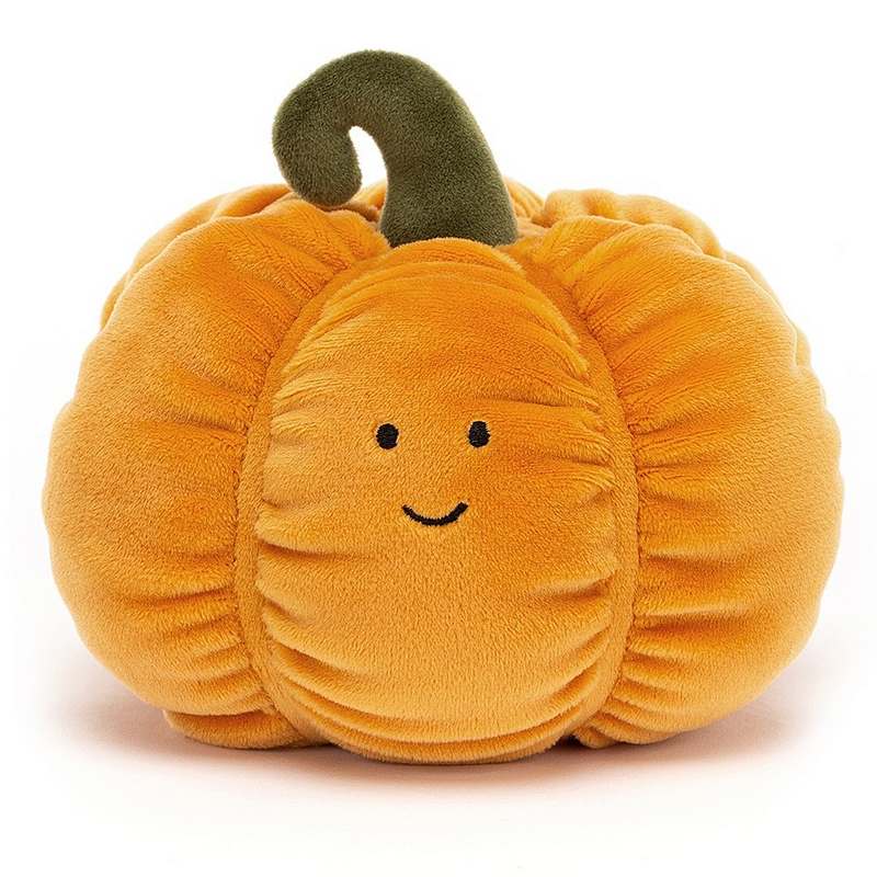 Jellycat Vivacious Vegetable Pumpkin VV6PUM front