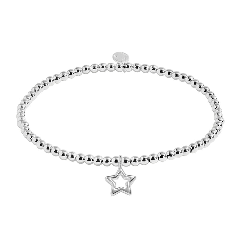 Joma C929 A Little Happy Christmas Kids Stocking with Bracelet and 2 Hair Clips bracelet