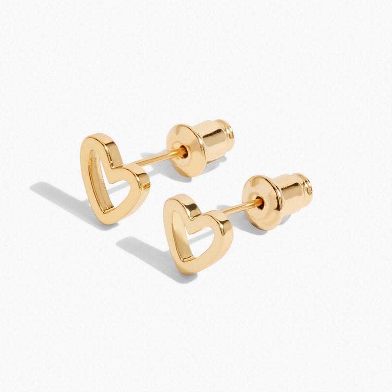 Joma Jewellery 6234 Beautifully Boxed Gold Earrings Beautiful Friend side view