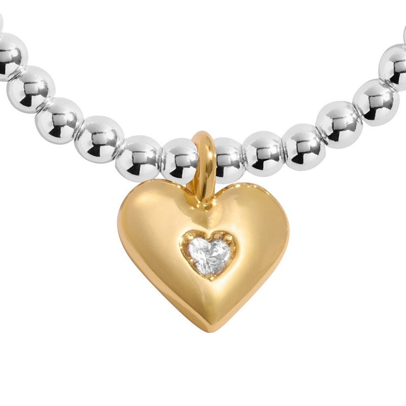 Joma Jewellery 8164 A Little Love You With All My Heart Bracelet detail