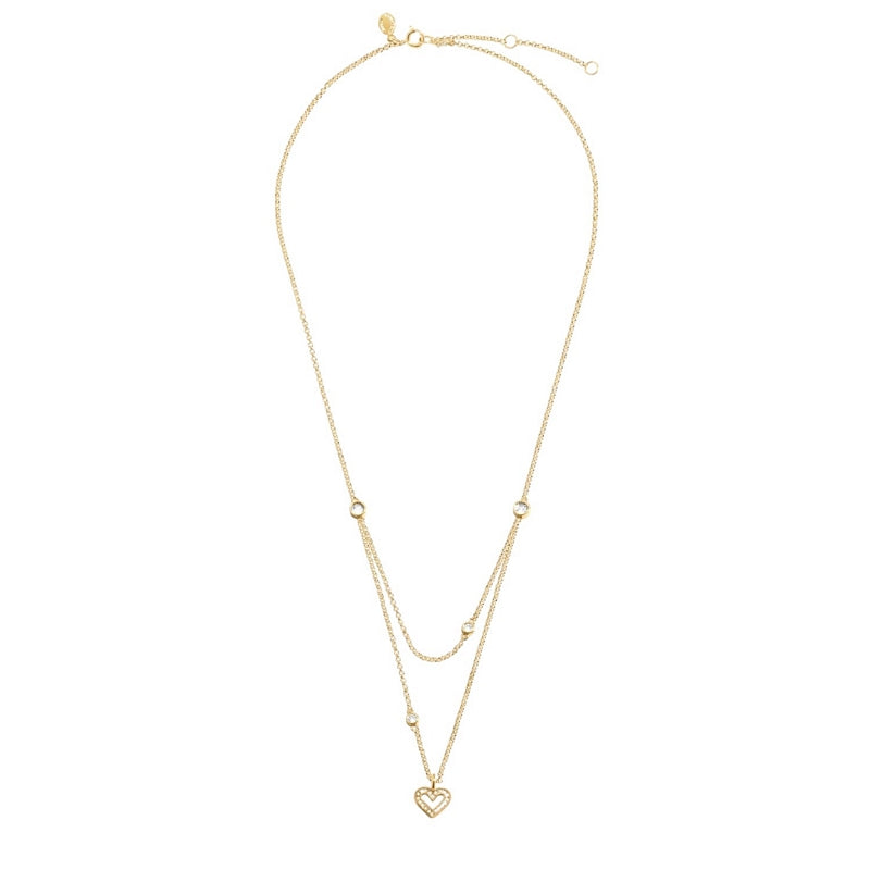 Joma Jewellery 8636 Lumia Heart Necklace front