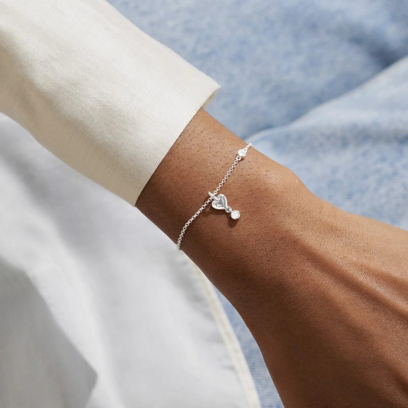 Joma Jewellery 8645 Lumia Drop Heart Bracelet Silver model