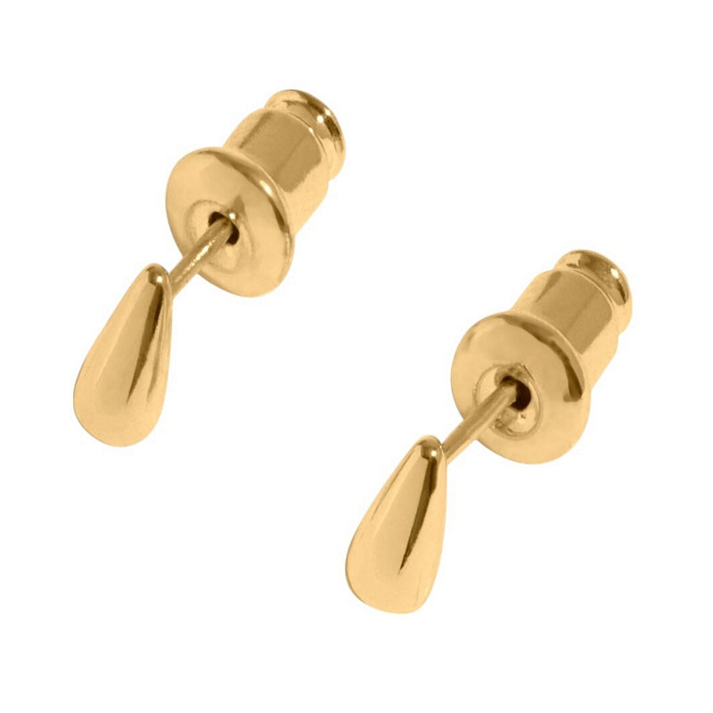 Joma Jewellery 8649 Lumia Drop Stud Earrings Gold side