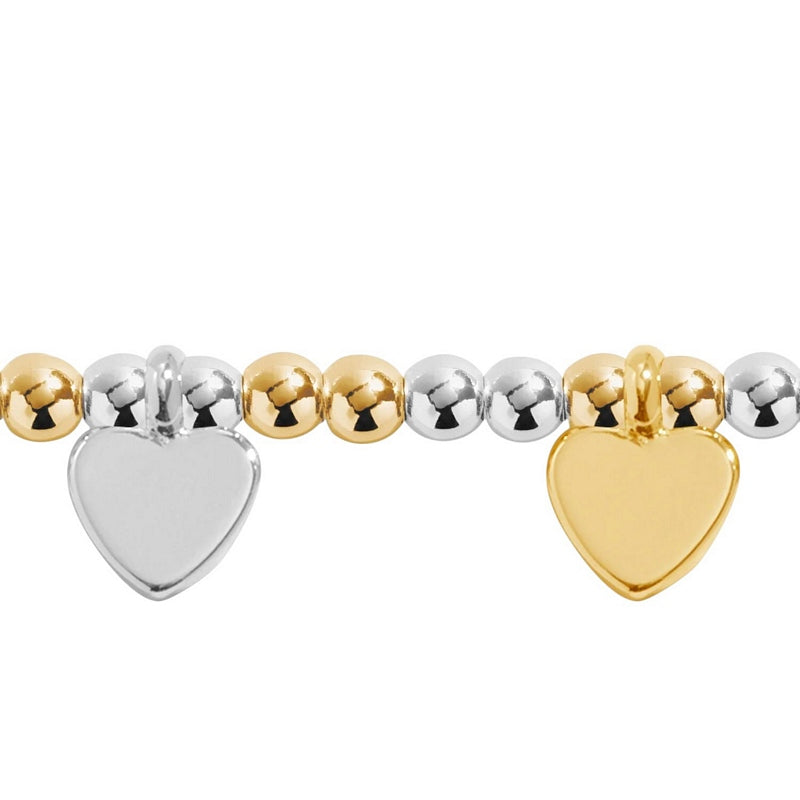 Joma Jewellery 8729 Hearts Bracelet detail