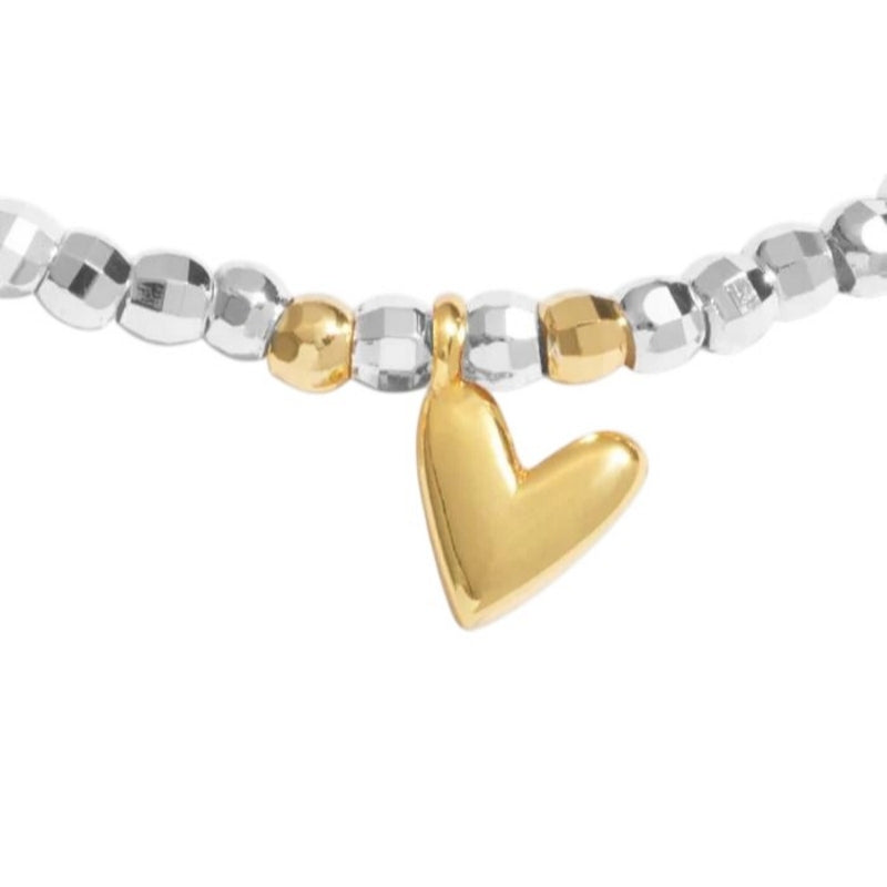 Joma Jewellery 9165 A Little Sparkle Confetti Love And Wishes Bracelet detail