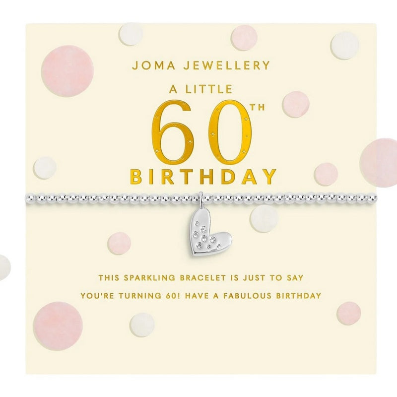 Joma Jewellery 9593 Confetti A Little 60th Birthday Bracelet front