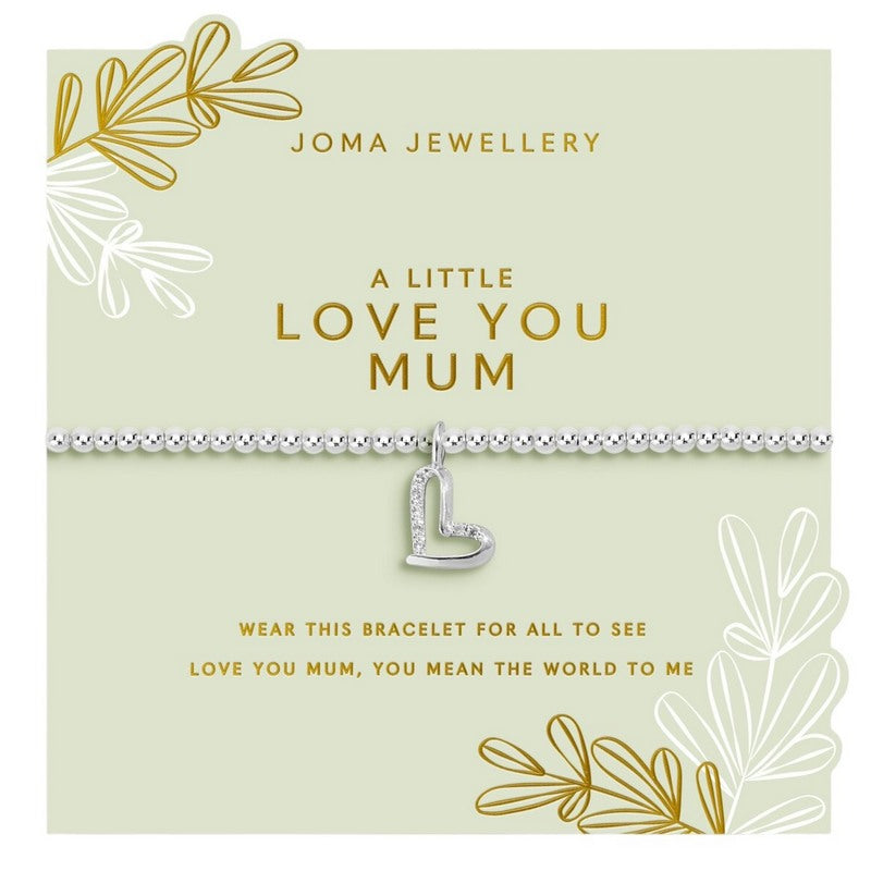 Joma Jewellery 9761 Mother's Day A Little Love You Mum Bracelet front