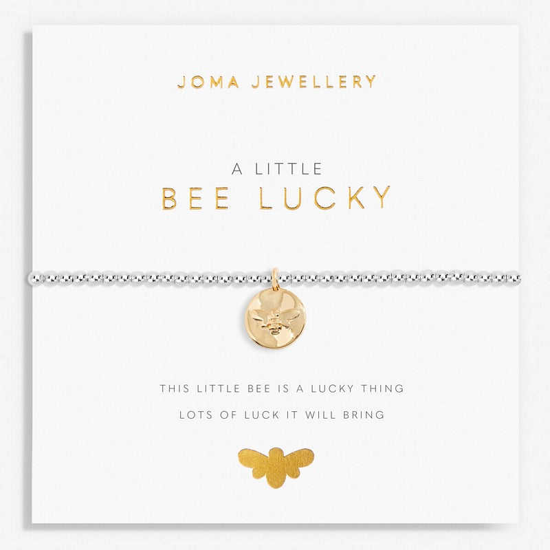 Joma Jewellery A Little Bee Lucky Bracelet 6067 on card