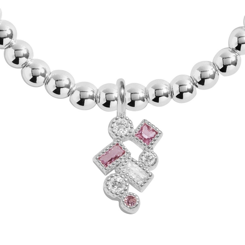 Joma Jewellery A Little Happiest of Birthdays Bracelet 8149 detail