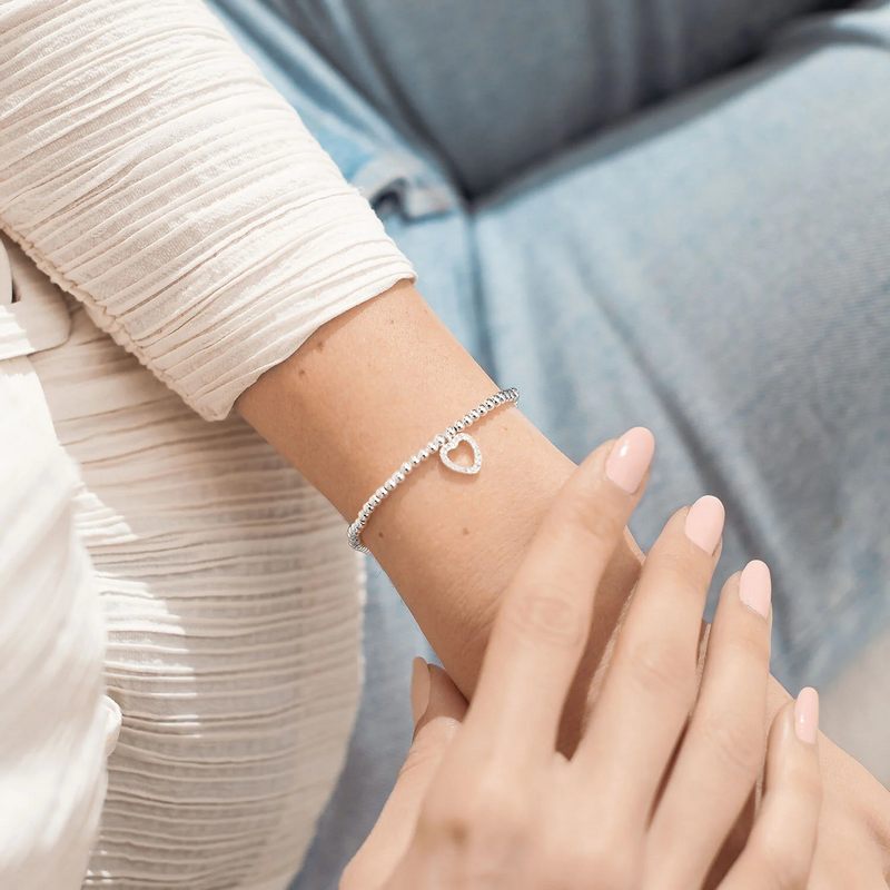 Joma Jewellery A Little Happy 40th Birthday Bracelet 2073 on model