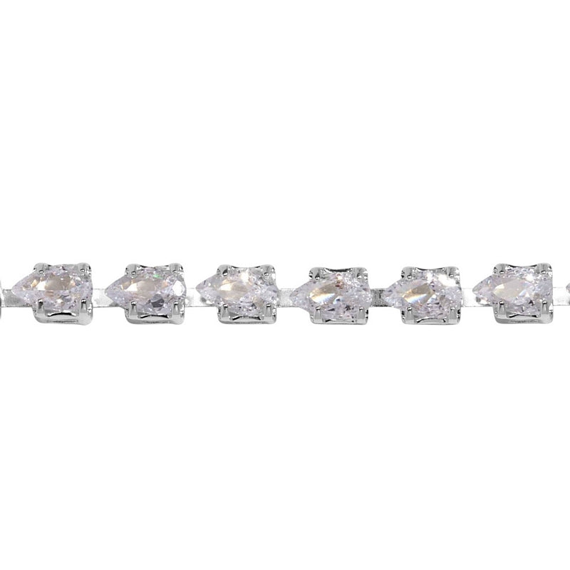 Joma Jewellery Bracelet Bar Tennis Bracelet Silver 10030 detail