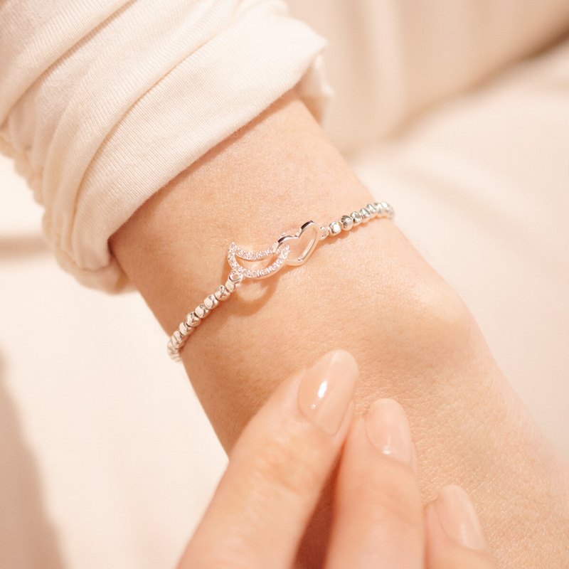 Joma Jewellery Love You To The Moon Bracelet 6155 on model
