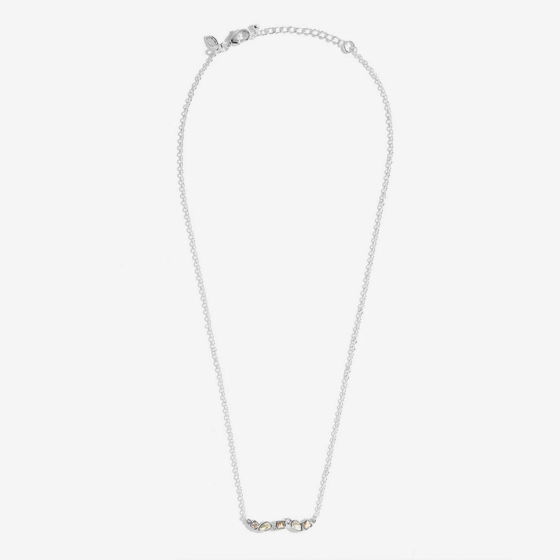 Joma Jewellery Radiant Treasures Bar Necklace 5834 main