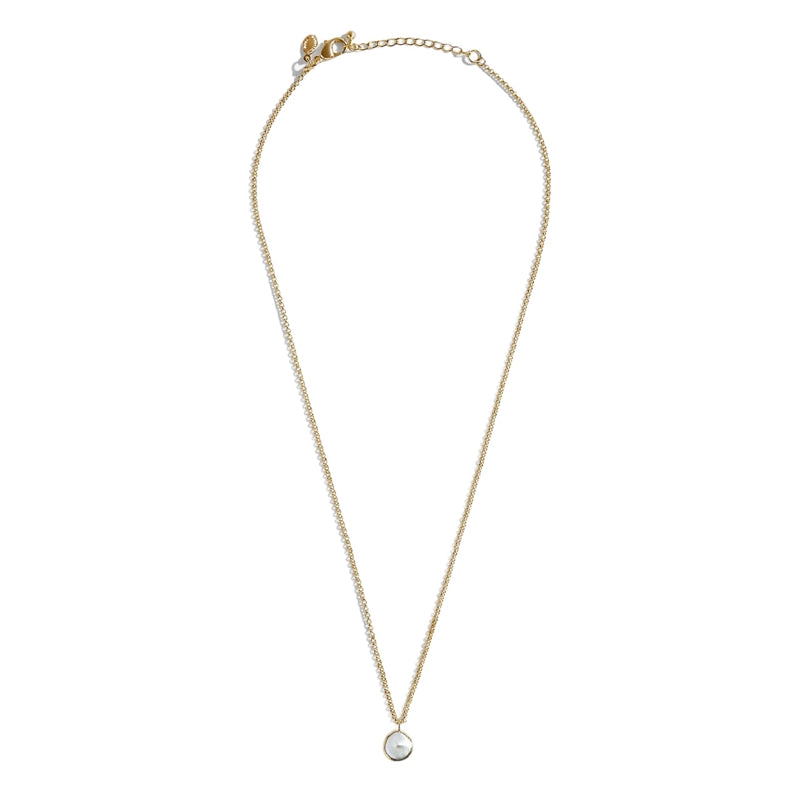 Joma Jewellery Summer Solstice Coin Pearl Necklace 5689 main