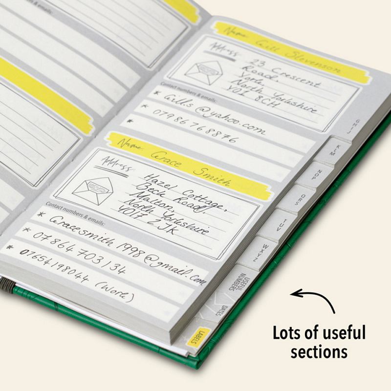 Journals For Life - The Everlasting Address Book inside 1