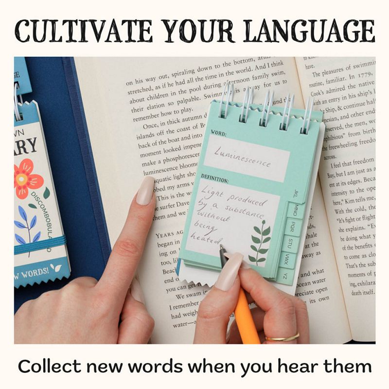 Journals For Life Grow Your Own Vocabulary with book