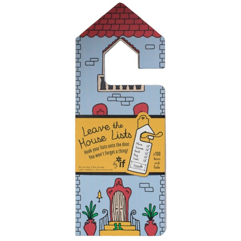 Journals For Life Leave The House Lists front